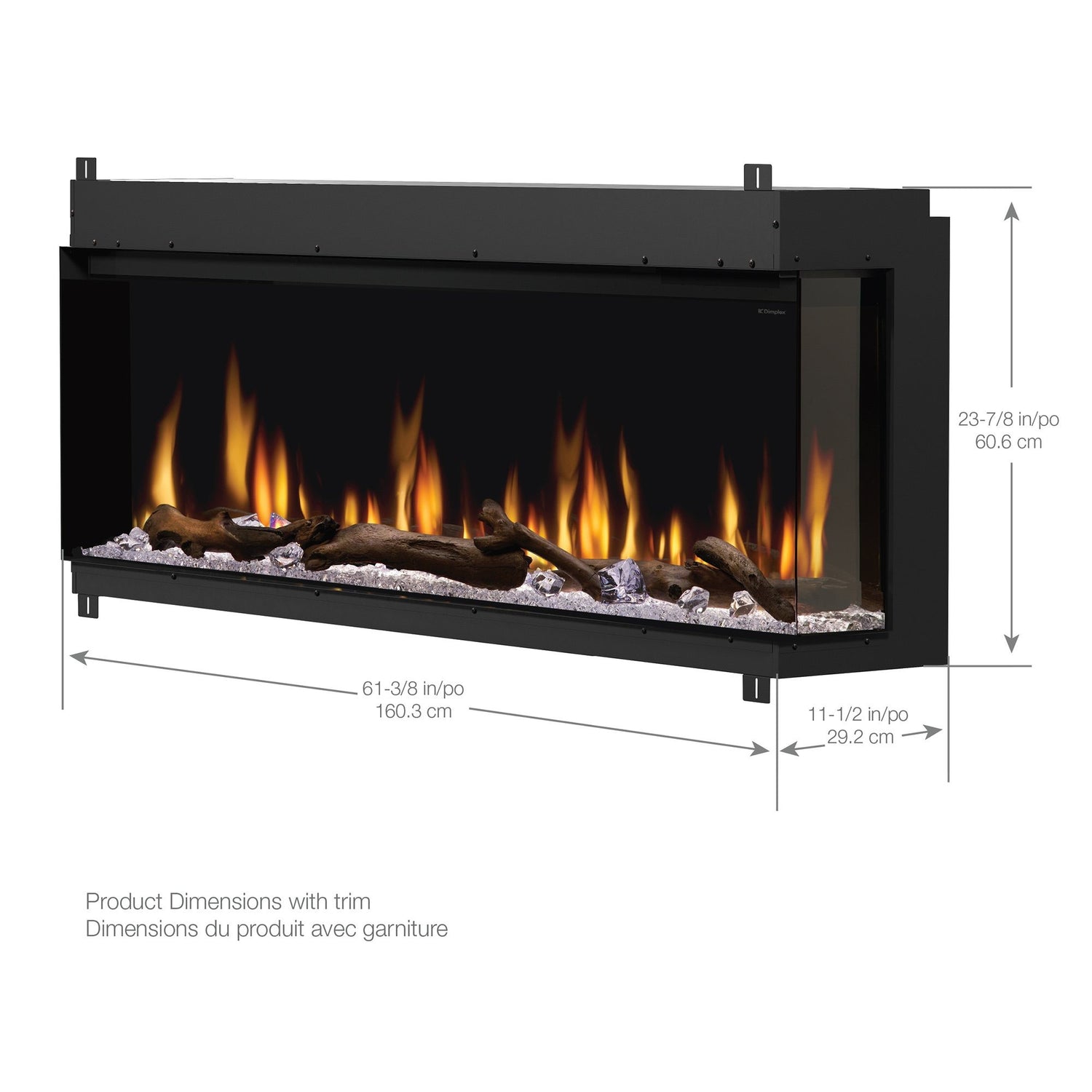 Dimplex IgniteXL Bold Built-In Linear Electric Fireplace