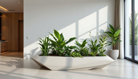 Styling modern outdoor planters