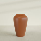 Barà Jar Planter in Matte Terra Cotta, 24"D × 37"H, shown empty