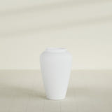 Barà Jar Planter in Gloss Bright White, 20"D × 31"H, shown empty