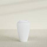 Barà Jar Planter in Gloss Bright White, 20"D × 31"H, shown empty