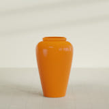 Barà Jar Planter in Gloss Tangerine, 24"D × 37"H, shown empty