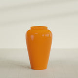 Barà Jar Planter in Gloss Tangerine, 24"D × 37"H, shown empty