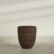 Aspen round fiberglass planter, 20"Dia × 23"H