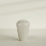 Barà Jar Planter in Satin Beige, 20"D × 31"H, shown empty