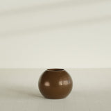 Globe Planter in Metallic Bronze, 24"D × 19"H, shown empty