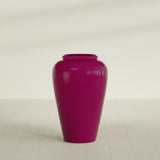 Barà Jar Planter in Gloss Eggplant, 24"D × 37"H, shown empty