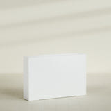 Amesbury Narrow Rectangular Planter in Matte Bright White, 48"L × 10"D × 32"H, shown empty