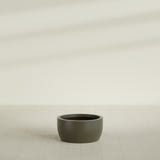 Casablanca Bowl Planter in Matte Bronze, 24"D × 12"H, shown empty