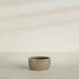Casablanca Bowl Planter in Gloss Metallic Gold, 24"D × 12"H, shown empty