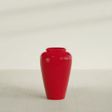 Barà Jar Planter in Gloss Red, 20"D × 31"H, shown empty