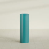 Corry Cylinder Planter in Satin Seafoam Green, 12"D × 36"H, shown empty