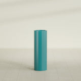 Corry Cylinder Planter in Satin Seafoam Green, 10"D × 30"H, shown empty