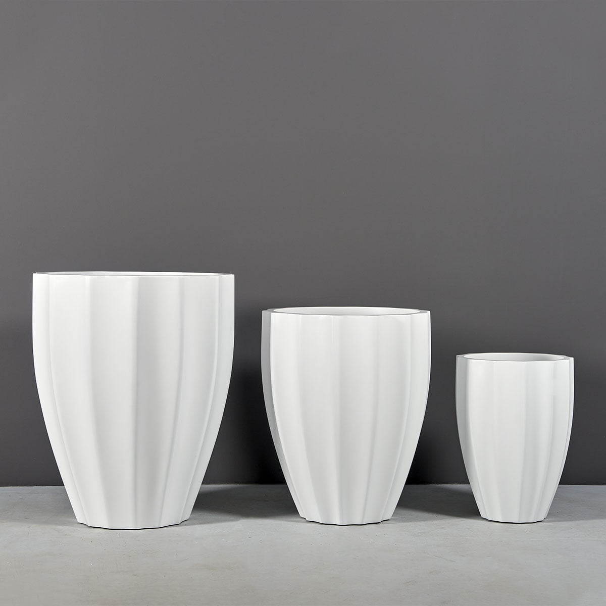 Alicante Fluted Planter, in real life