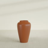 Barà Jar Planter in Matte Terra Cotta, 20"D × 31"H, shown empty