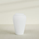 Barà Jar Planter in Gloss Bright White, 24"D × 37"H, shown empty
