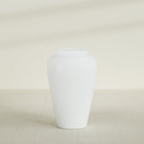 Barà Jar Planter in Matte Bright White, 24"D × 37"H, shown empty