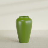 Barà Jar Planter in Satin Green, 24"D × 37"H, shown empty