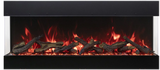 Amantii Tru View Bespoke - 45" Indoor / Outdoor 3 Sided Electric Fireplace TRV-45-BESPOKE - Serene Yards