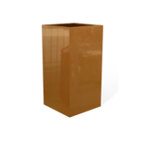 Hollywood Corner Planter, Metallic Bronze finish