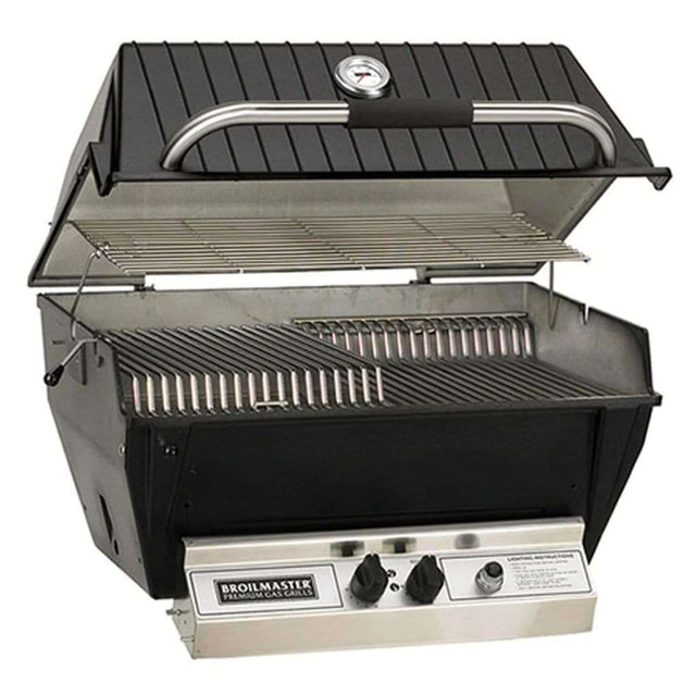 Broilmaster Premium LP/NG Gas Grill Head w/Flare Buster Flavor Enhancers P4XF or P4XFN - Serene Yards