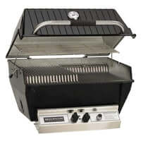 Broilmaster Premium LP/NG Gas Grill w/Charmaster Briquets - P4X or P4XN - Serene Yards