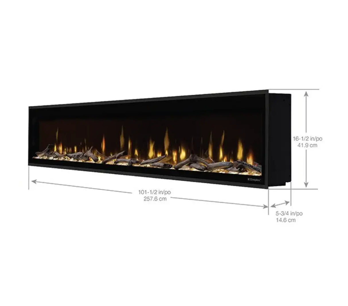 Dimplex Ignite Evolve 100-inch Linear Electric Fireplace (EVO100) 500002563 - Serene Yards