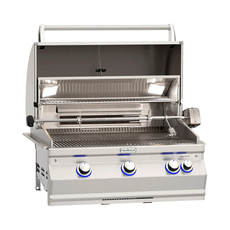 Fire Magic A660i-7EAN (aurora A660 grill with analog thermometer, no backburn or rotis, no infrared) - Serene Yards