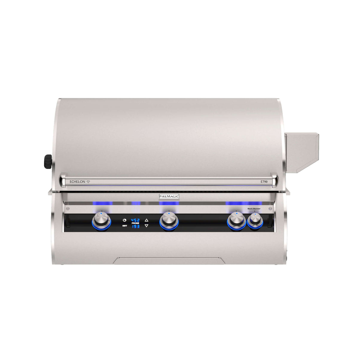 Fire Magic Echelon Diamond E790 grill, built in with digital thermometer, and infrared burner E790I-9L1N - Serene Yards