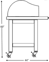 HPC Forno Series Portable Dual Fuel Oven with Electronic Ignition System - LP/NG - Serene Yards