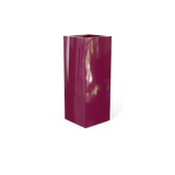 Perth Corner Planter, Gloss Eggplant finish