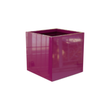 Granada Planter, Gloss Eggplant finish