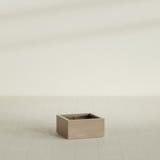 Antwerp corner fiberglass planter in Gloss Metallic Gold