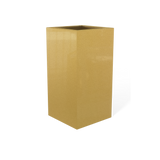 Hollywood Corner Planter, Gloss Metallic Gold finish