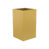 Darwin Corner Planter, Gloss Metallic Gold finish