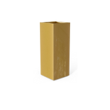 Perth Corner Planter, Gloss Metallic Gold finish