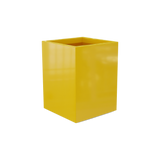 Brisbane Rectangular Planter, Gloss Saffron finish