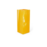 Perth Corner Planter, Gloss Saffron finish