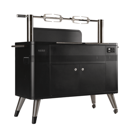 Everdure By Heston Blumenthal HUB 2 Charcoal Grill w/Electric Ignition- HBCE3BUS - Serene Yards