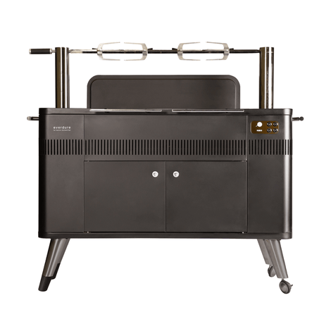 Everdure By Heston Blumenthal HUB 2 Charcoal Grill w/Electric Ignition- HBCE3BUS - Serene Yards