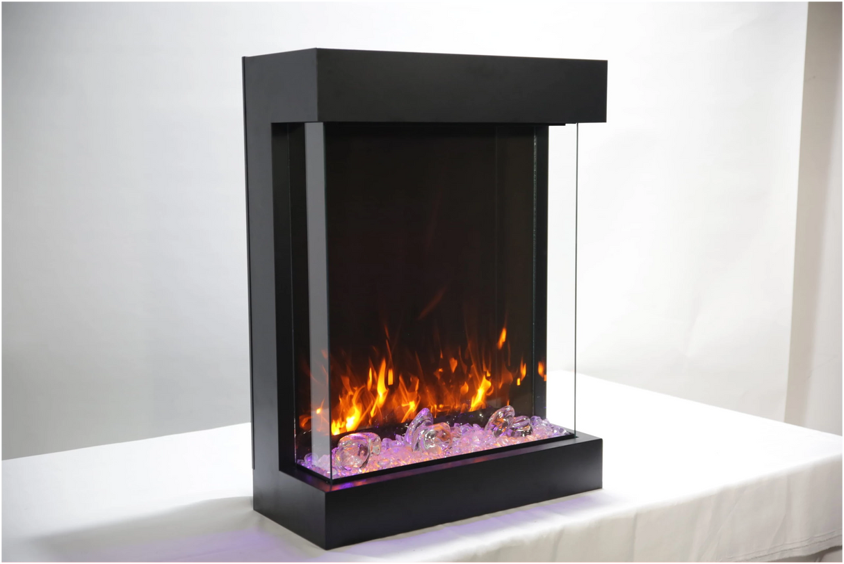 Amantii Cube 2025WM Freestand Electric Fireplace - Serene Yards