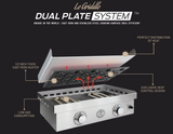 Le Griddle The Ranch Hand Dual Burner Griddle - GFE75 - Serene Yards