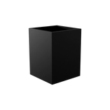 Brisbane Rectangular Planter, Matte Black finish