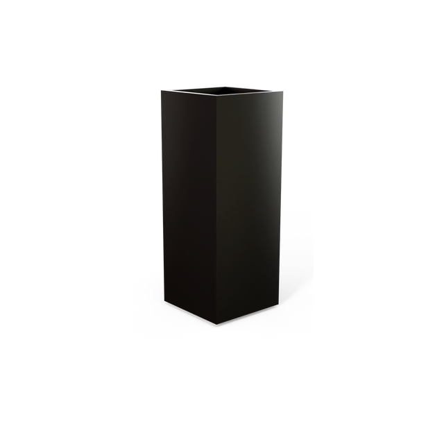 Perth Corner Planter in Matte Black