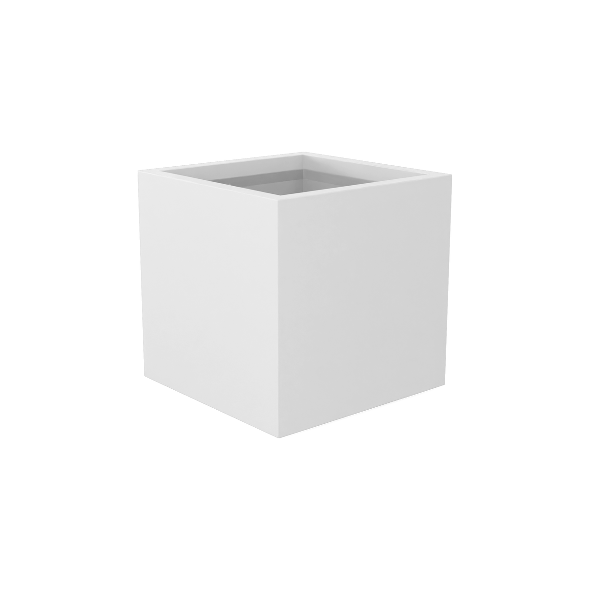 Granada Planter, Matte Bright White finish