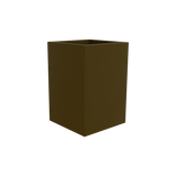 Miami Corner Planter, Matte Bronze finish