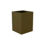 Brisbane Rectangular Planter, Matte Bronze finish