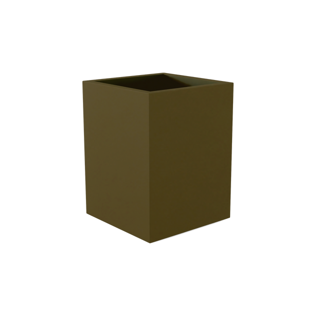 Brisbane Rectangular Planter in Matte Bronze