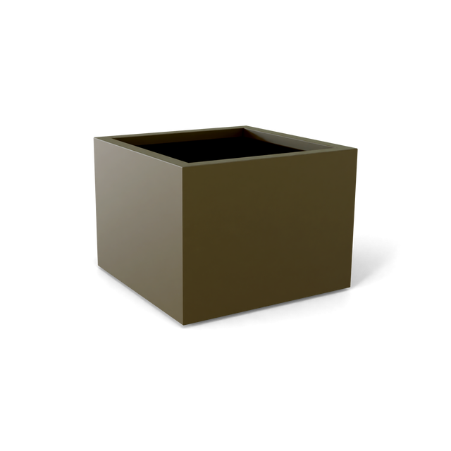 Torino Corner Planter in Matte Bronze