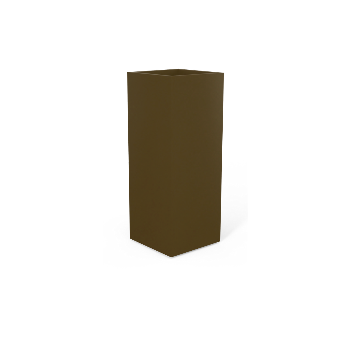 Perth Corner Planter, Matte Bronze finish